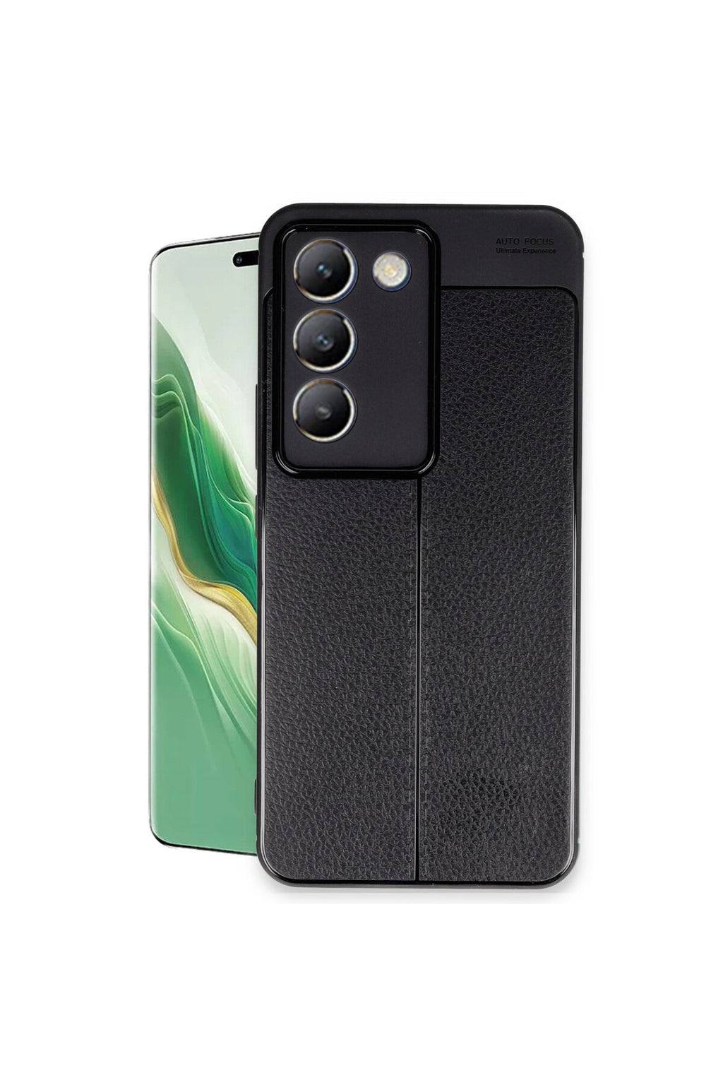 Vivo V30 Lite 4G Uyumlu Kılıf Auto Focus Kapak - Siyah
