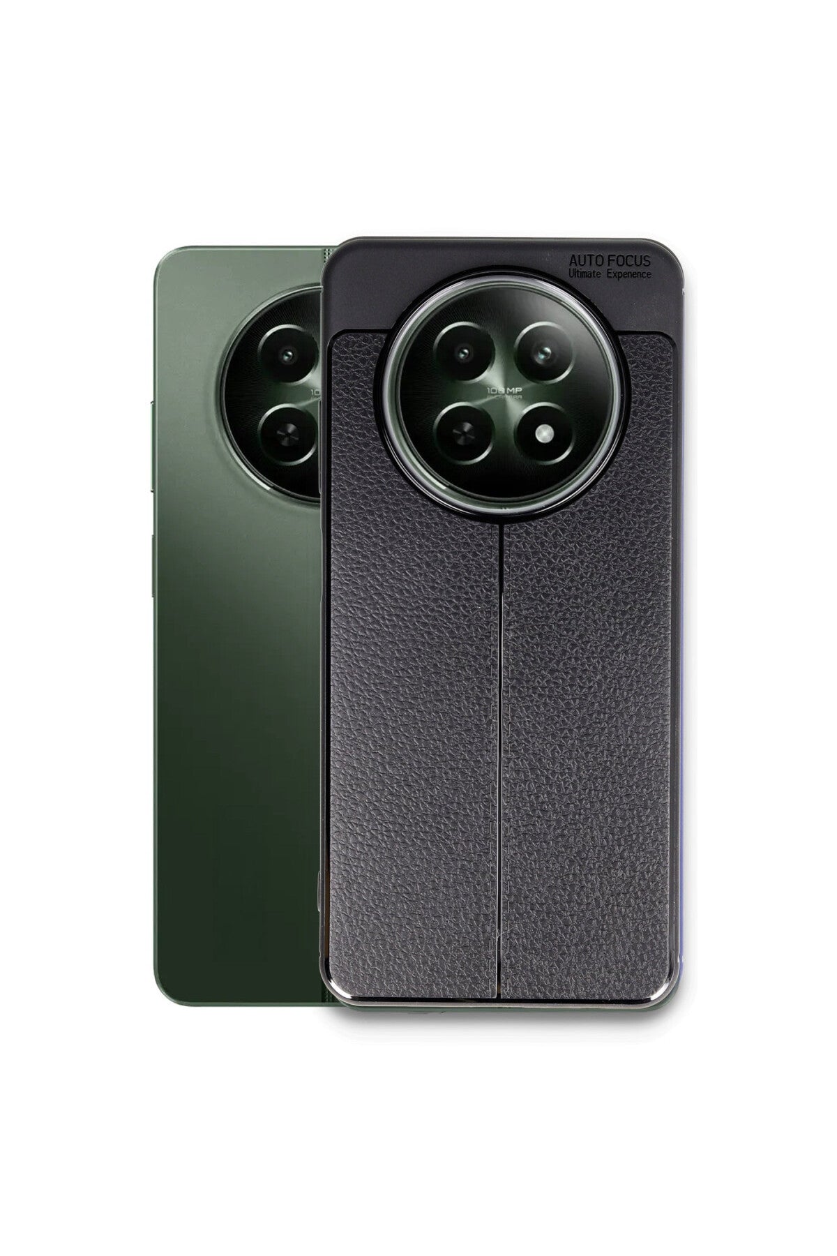 Realme 12 5G Uyumlu Kılıf Auto Focus Kapak - Siyah