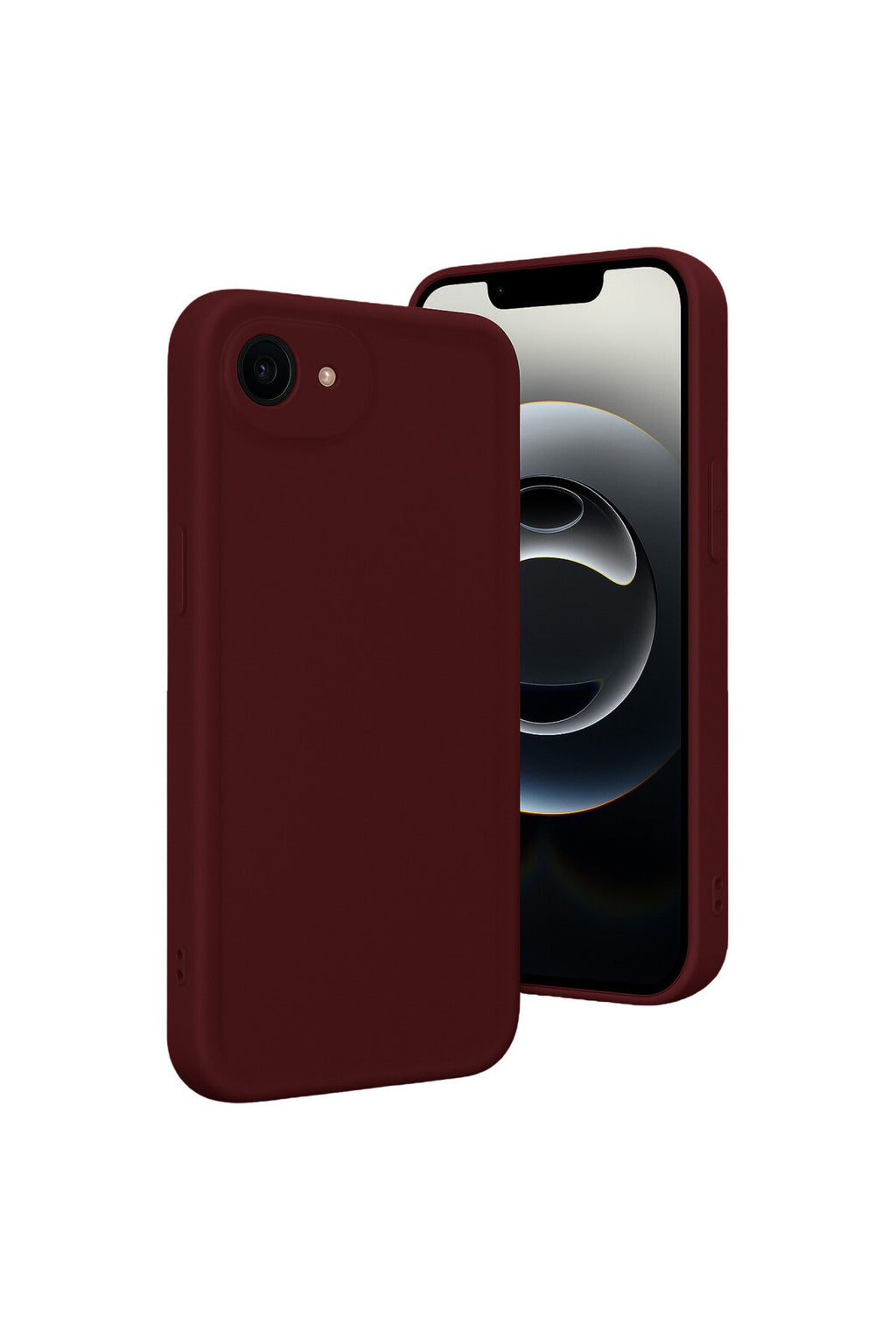 Apple iPhone 16E Uyumlu Kılıf Viera Silikon - Bordo