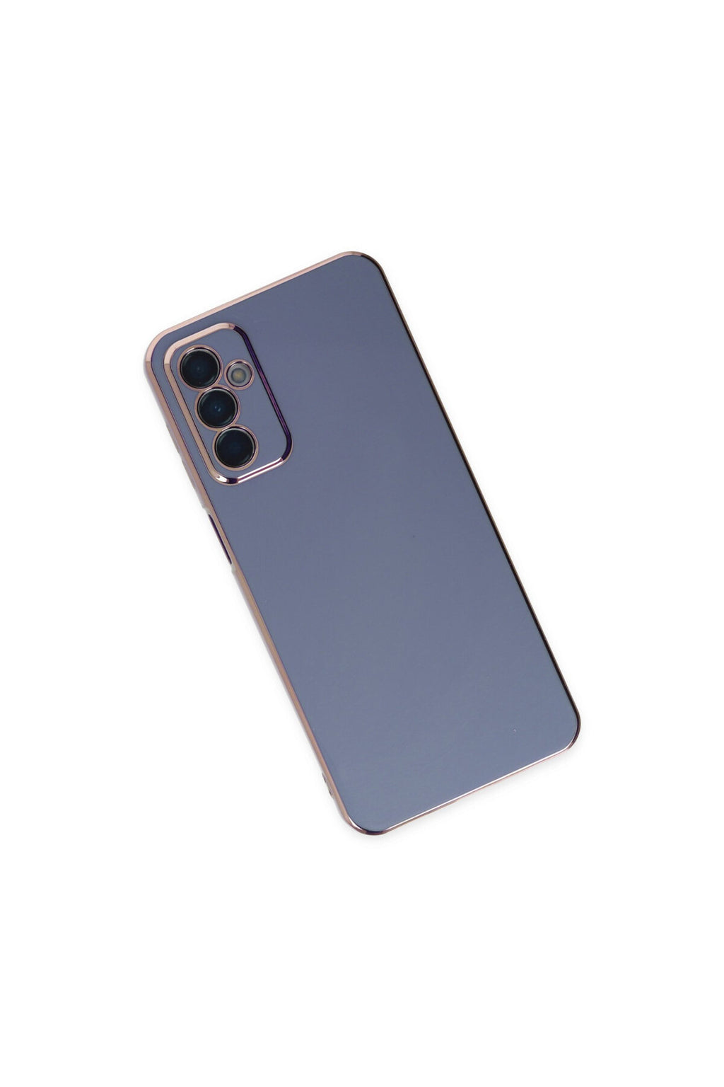 Samsung Galaxy M23 Uyumlu Kılıf Volet Silikon - Mavi