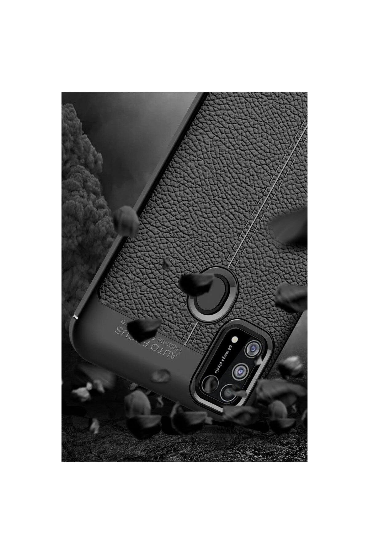 Samsung Galaxy M31 Uyumlu Kılıf Auto Focus Kapak - Kırmızı