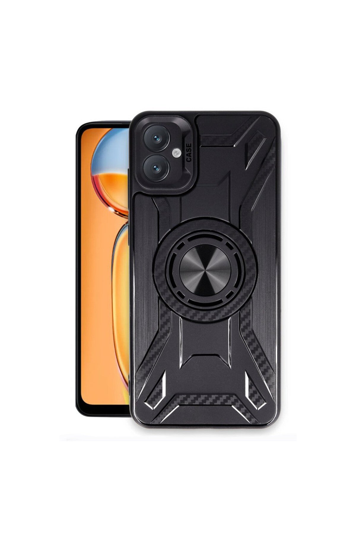 Samsung Galaxy A05 Uyumlu Kılıf Lincoln Silikon - Siyah