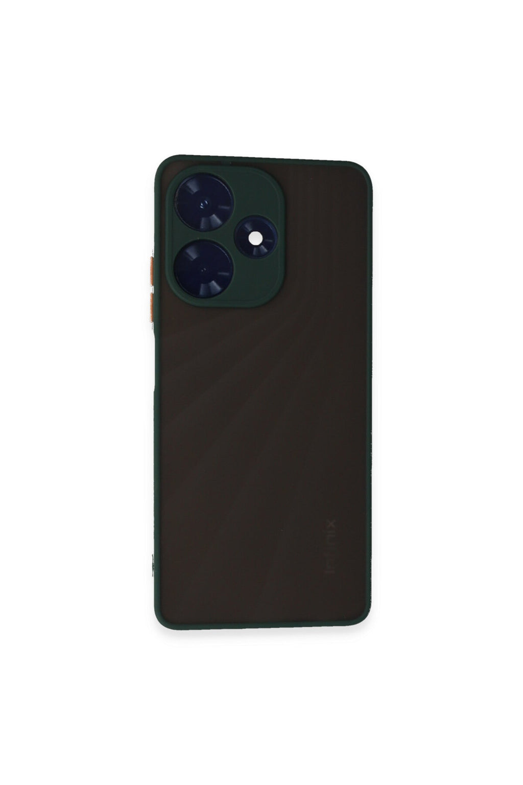 İnfinix Hot 30 4G Uyumlu Kılıf Montreal Silikon Kapak - Yeşil