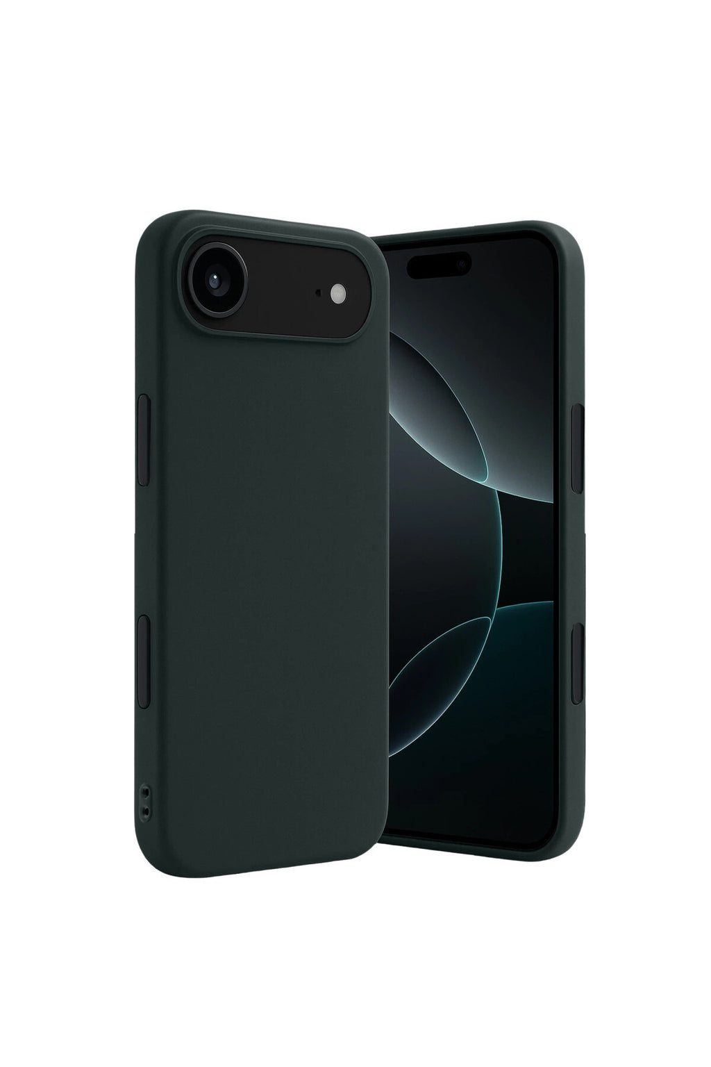 Apple iPhone 17 Air Uyumlu First Silikon - Koyu Yeşil
