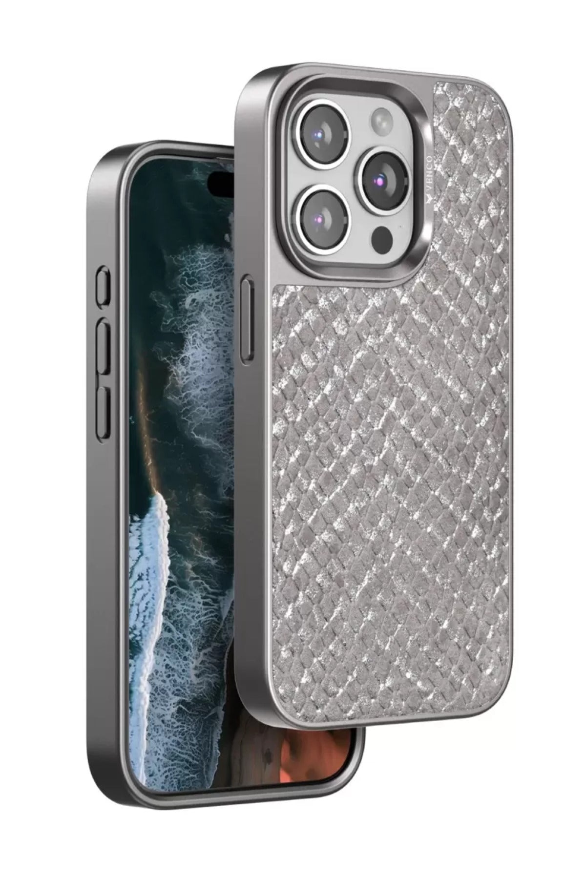 Venco Apple iPhone 14 Pro Max Uyumlu Viper Kapak - Titan Gri