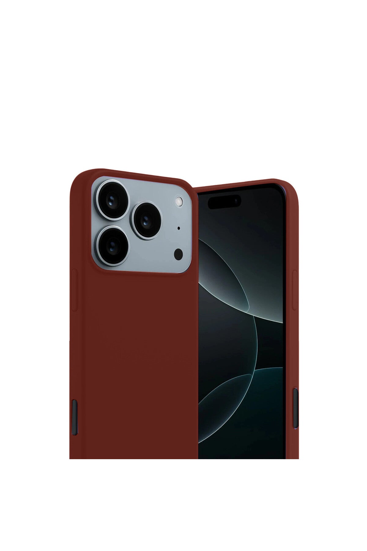 Apple iPhone 17 Pro Uyumlu First Silikon - Bordo