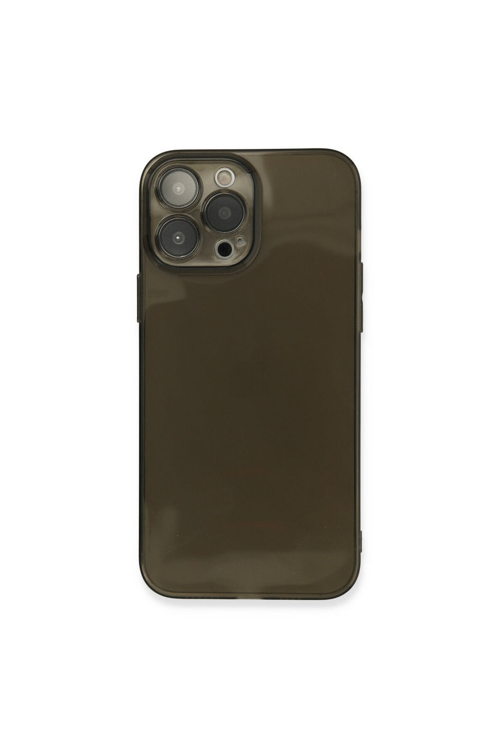 Apple iPhone 13 Pro Max Uyumlu Kılıf Fly Lens Silikon - Siyah