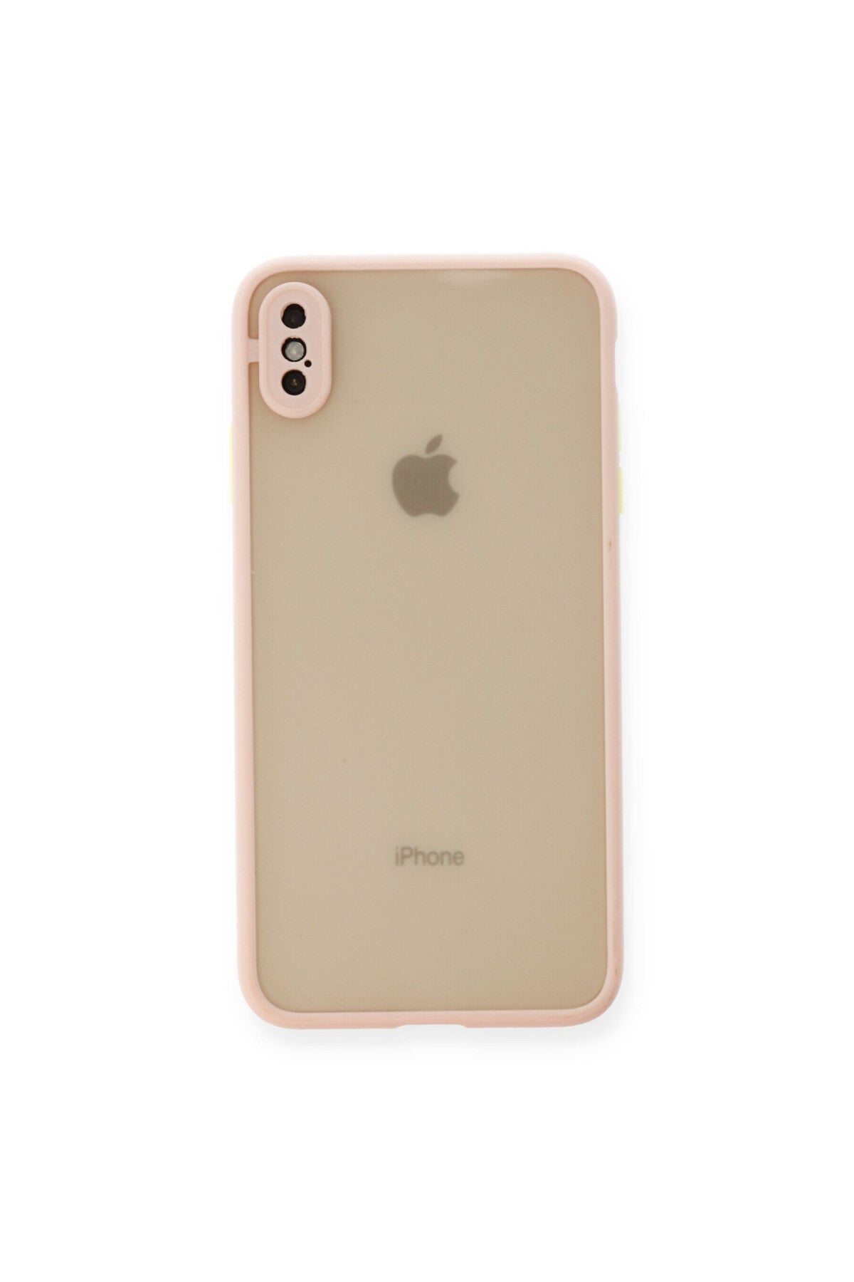 Apple iPhone X Uyumlu Kılıf Montreal Silikon Kapak - Pembe