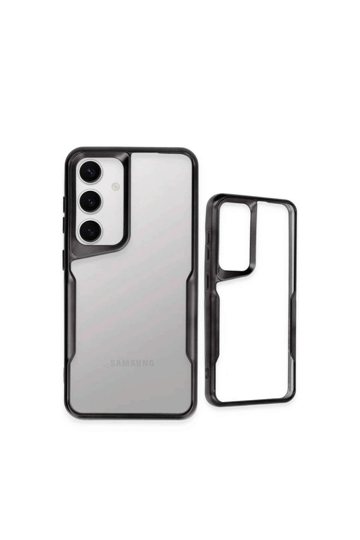 Samsung Galaxy S25 Uyumlu Kılıf Boyi Silikon Kapak - Siyah