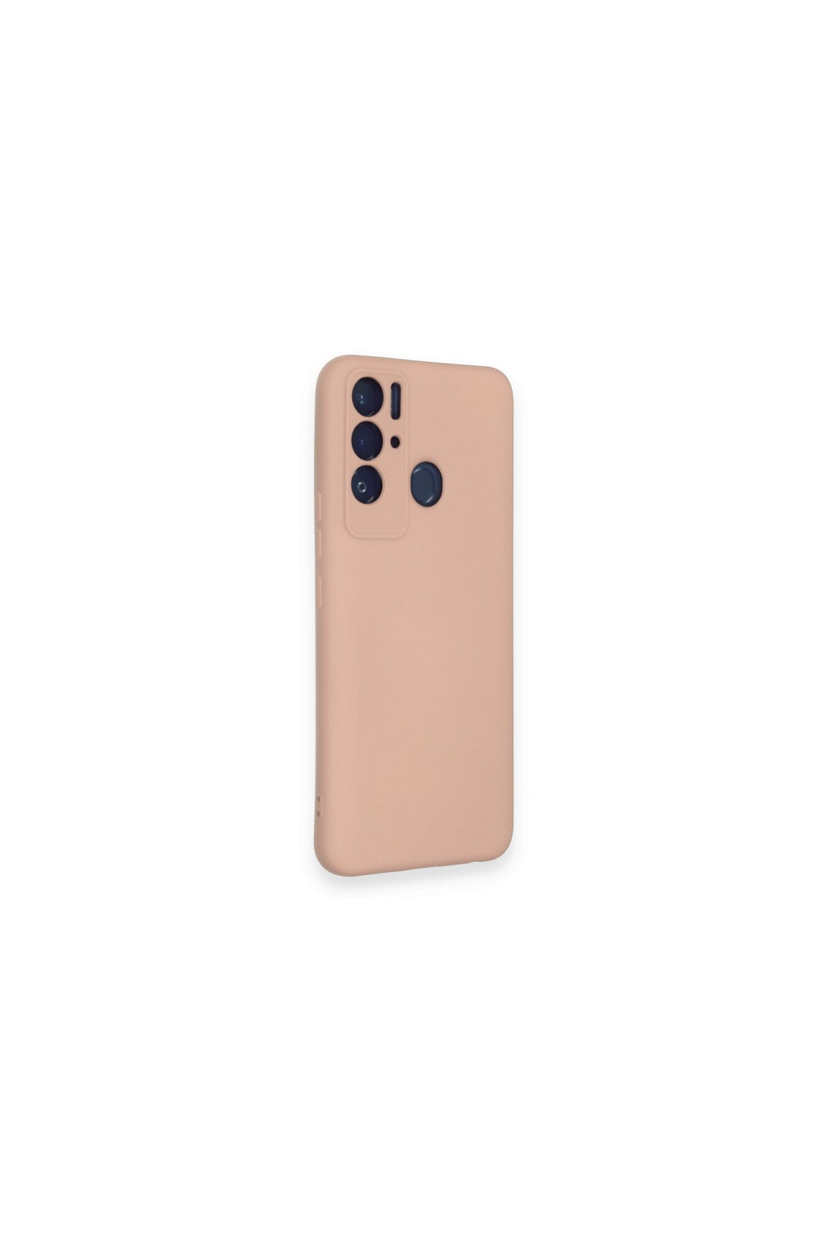 Tecno Pova Neo Kılıf Nano içi Kadife Silikon - Pudra