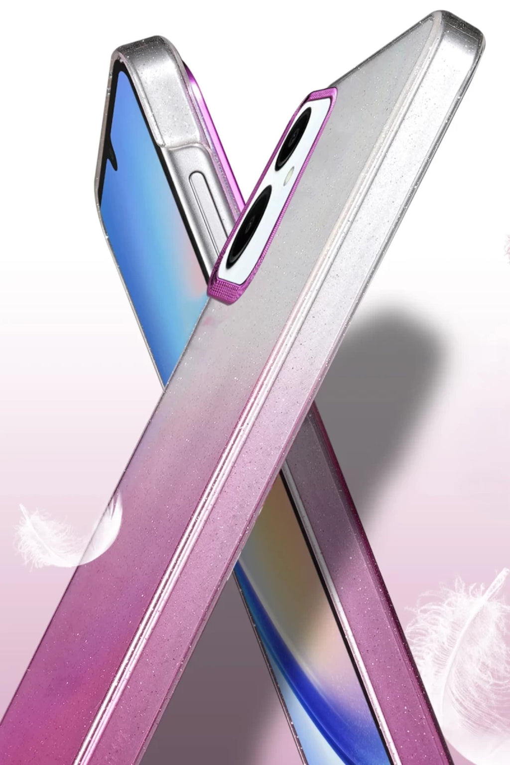 Samsung Galaxy A06 Uyumlu Glossy Kapak - Çöl Titanyum