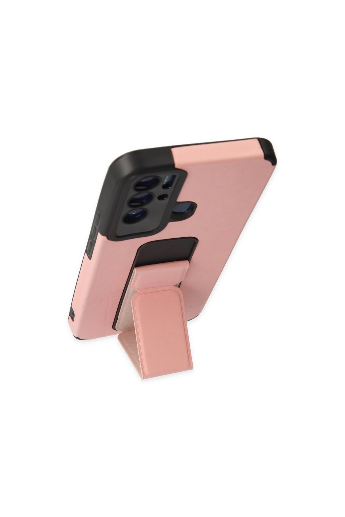 Tecno Pova Neo Kılıf Mega Standlı Silikon - Pudra