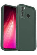 Xiaomi Redmi Note 8 Uyumlu Kılıf Viera Silikon - Koyu Yeşil