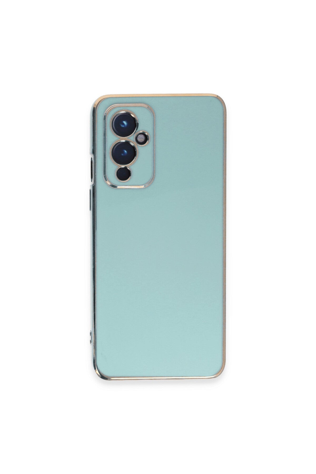 One Plus 9 Kılıf Volet Silikon - Açık Yeşil