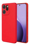 Oppo Reno 14F Uyumlu First Silikon - Kırmızı