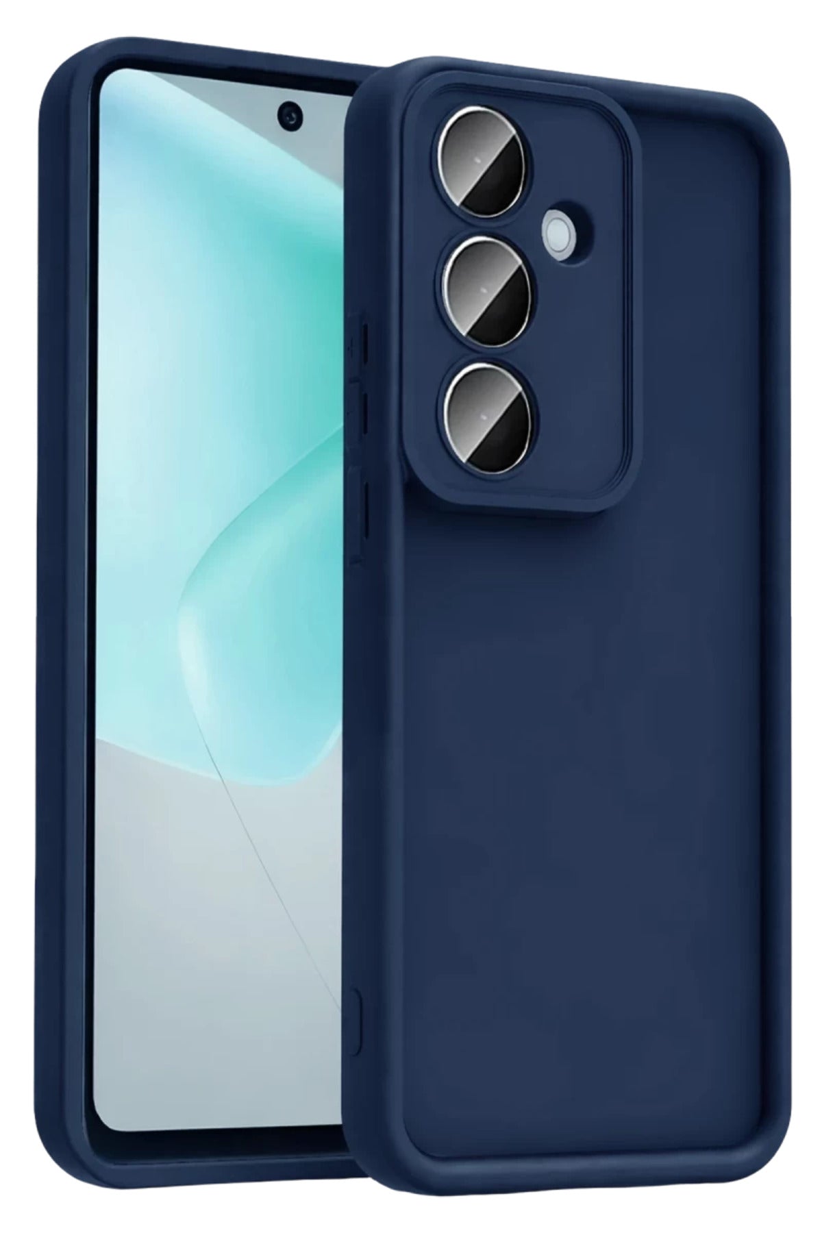 Samsung Galaxy A37 5G Uyumlu Viera Silikon - Lacivert