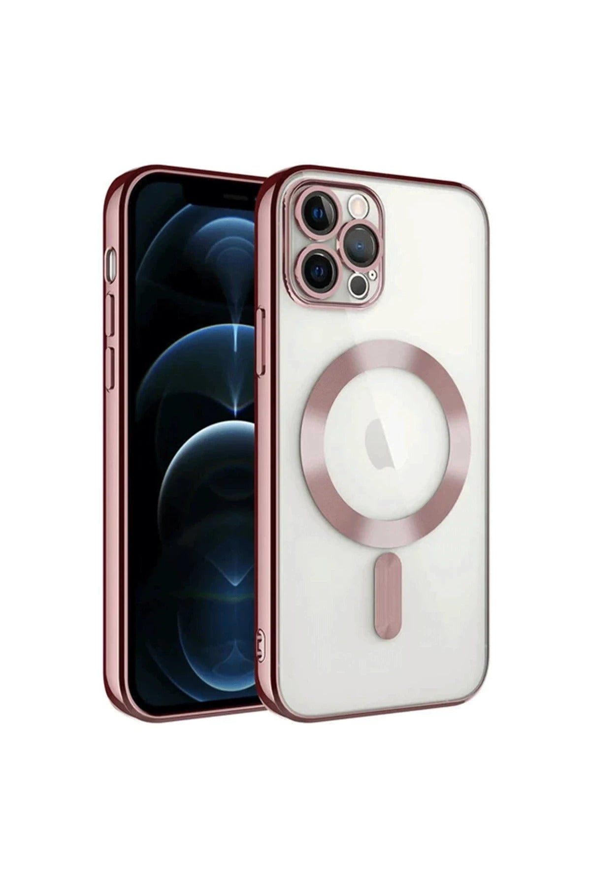 Apple iPhone 14 Pro Max Uyumlu Kılıf Kross Magneticsafe Kapak - Rose
