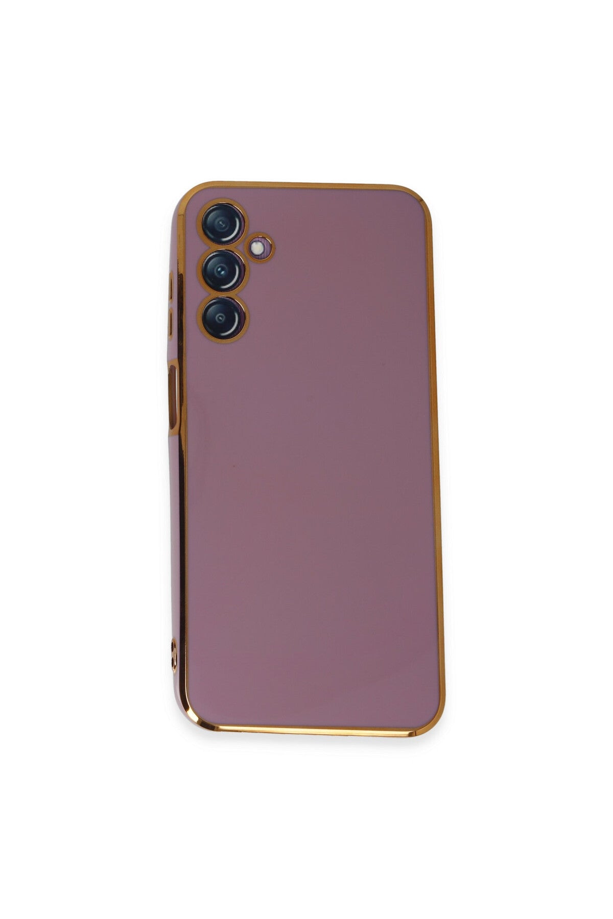 Samsung Galaxy M14 5G Uyumlu Kılıf Volet Silikon - Mor