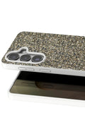 Onegif Samsung Galaxy S26 Plus Uyumlu Bright Simli Kapak - Gold