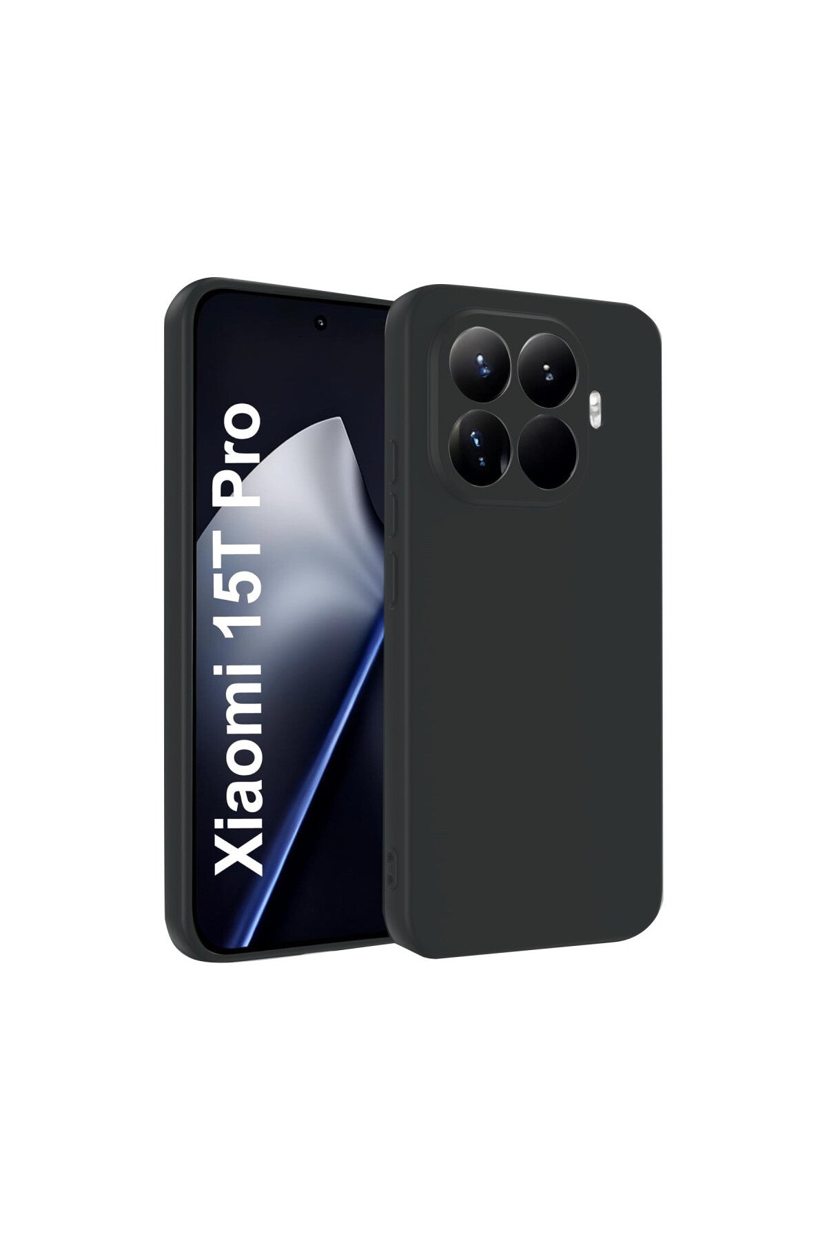 Xiaomi Mi 15T Pro Uyumlu First Silikon - Siyah