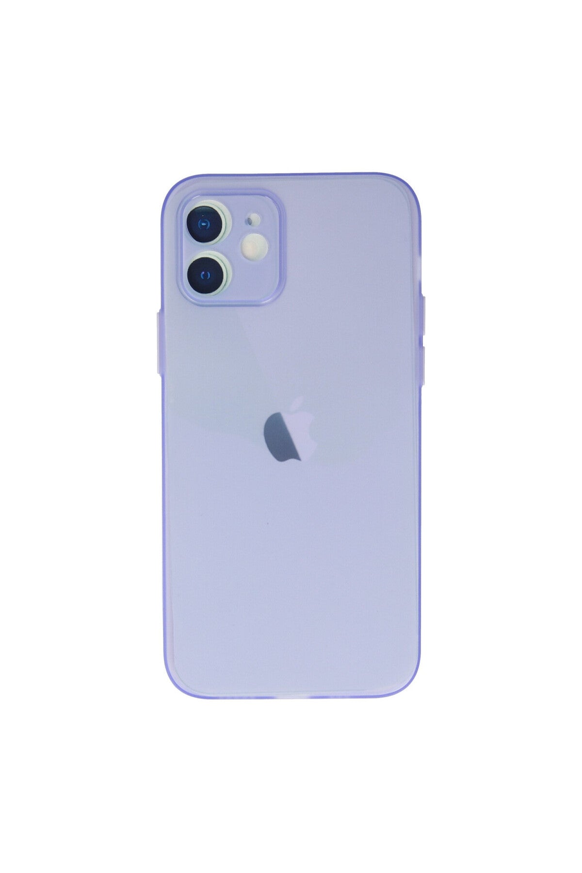 Apple iPhone 12 Uyumlu Kılıf Puma Silikon - Mor
