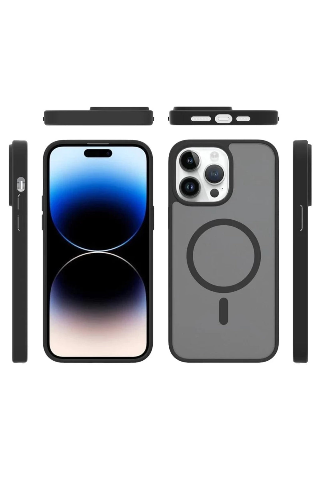 Joko Apple iPhone 15 Pro Uyumlu Jota Magsafe Kapak - Siyah