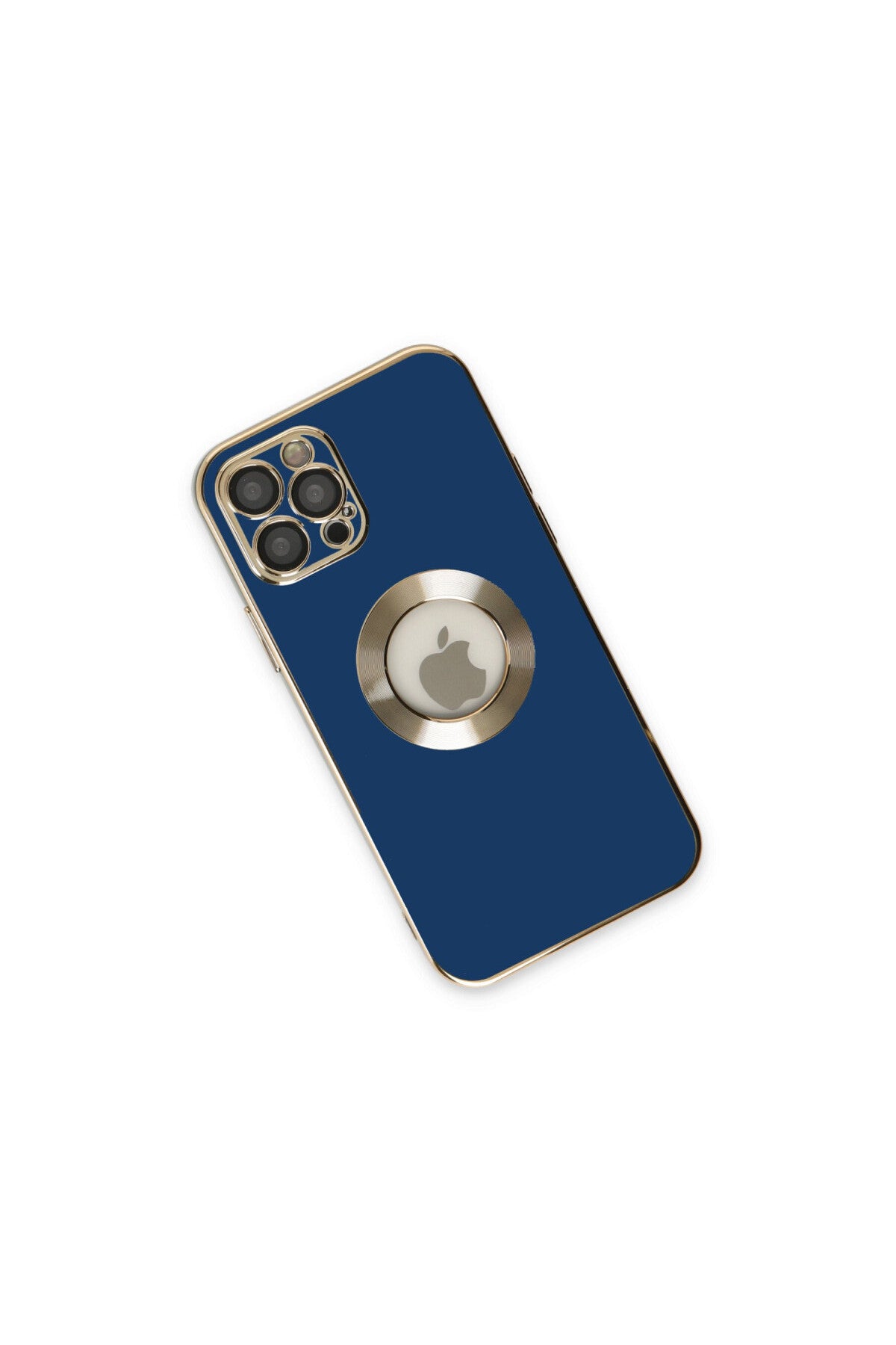 Apple iPhone 12 Pro Uyumlu Kılıf Store Silikon - Mavi