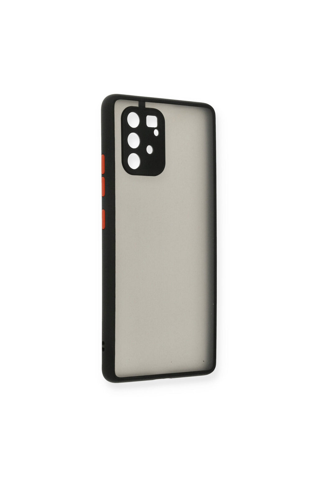 Samsung Galaxy A91 / S10 Lite Kılıf Montreal Silikon Kapak - Siyah