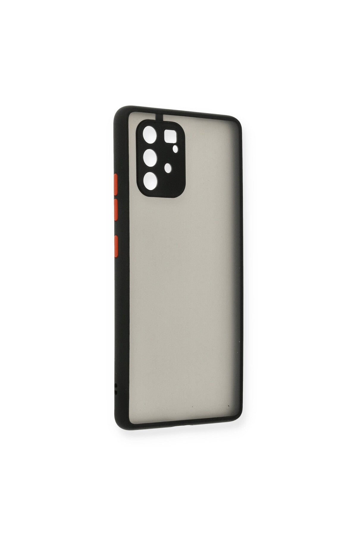 Samsung Galaxy A91 / S10 Lite Kılıf Montreal Silikon Kapak - Siyah