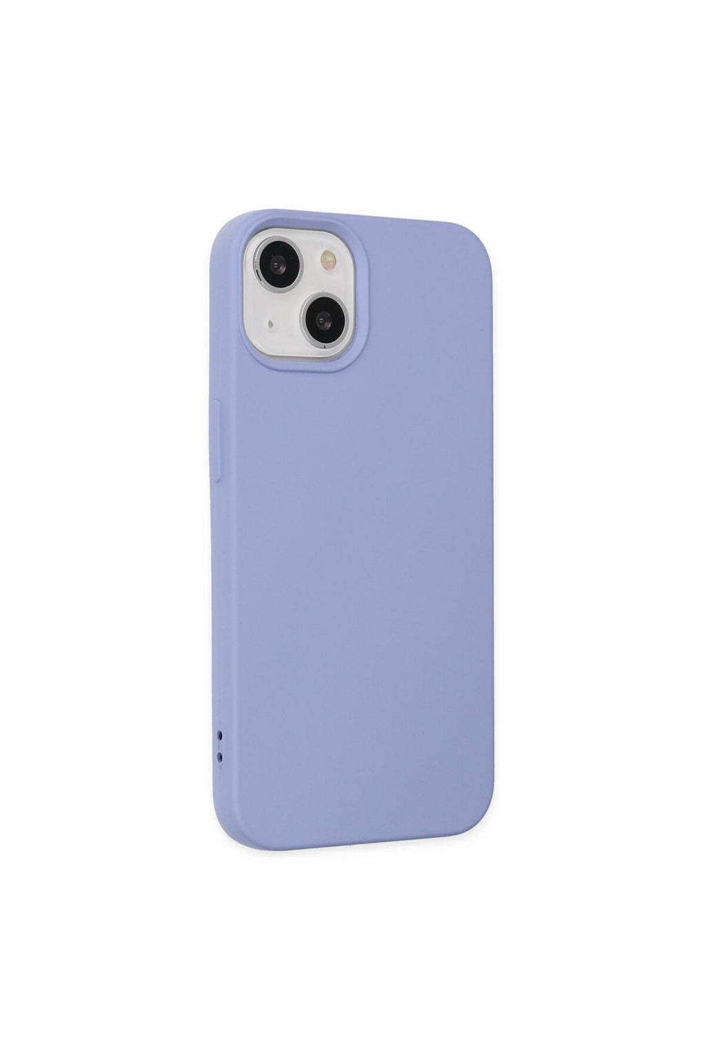 Apple iPhone 14 Plus Uyumlu Kılıf Nano içi Kadife Silikon - Lila