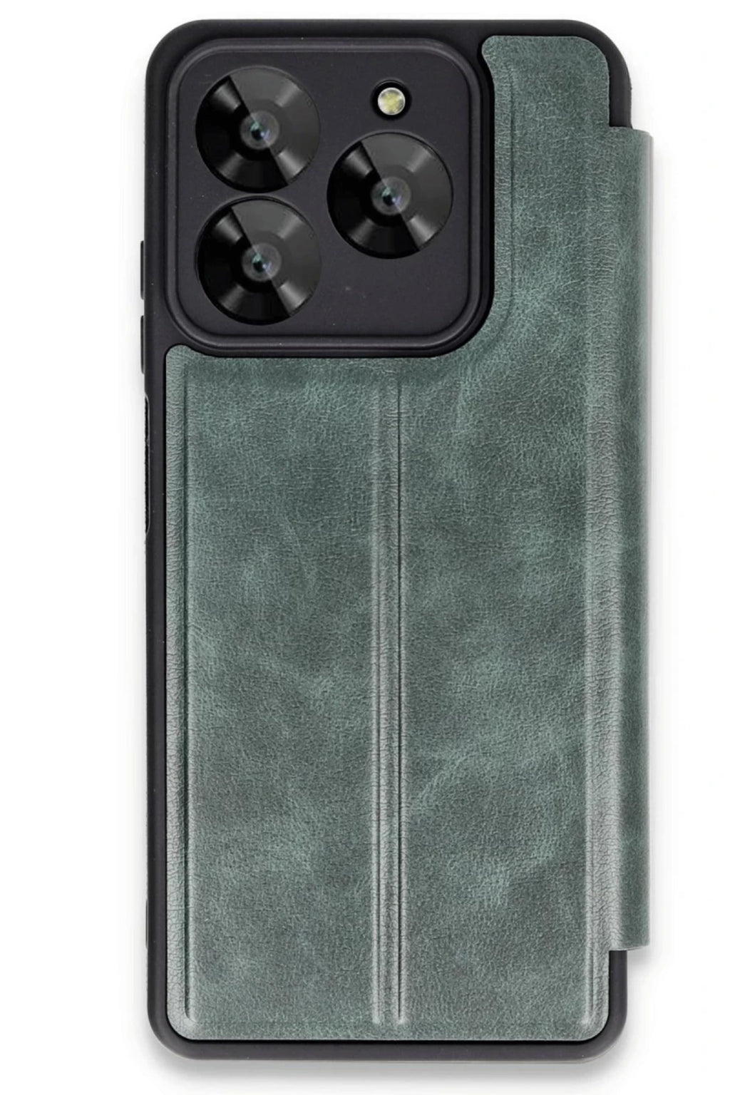General Mobile Era 50 Kılıf Flip Cover - Koyu Yeşil