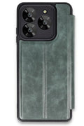 General Mobile Era 50 Kılıf Flip Cover - Koyu Yeşil