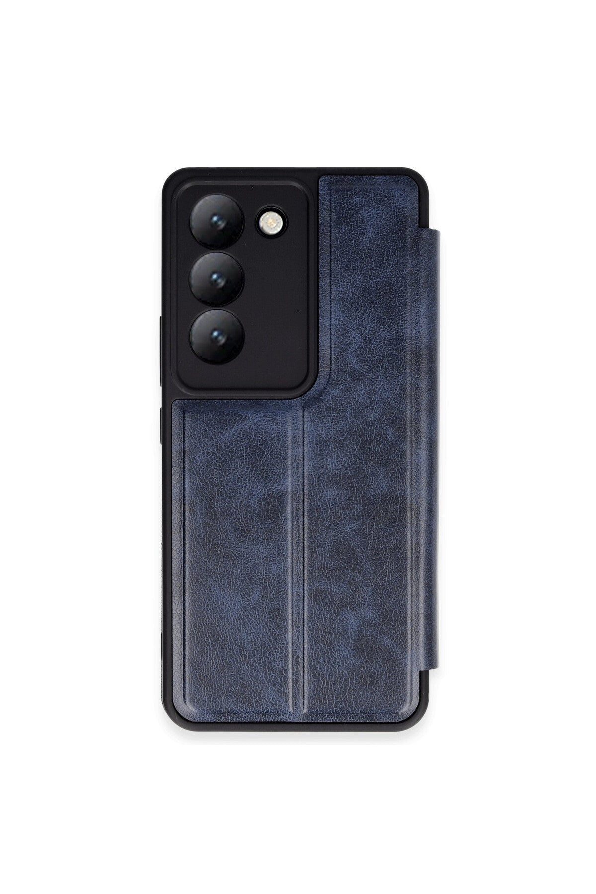 Vivo V30 Lite 4G Uyumlu Kılıf Flip Cover - Lacivert