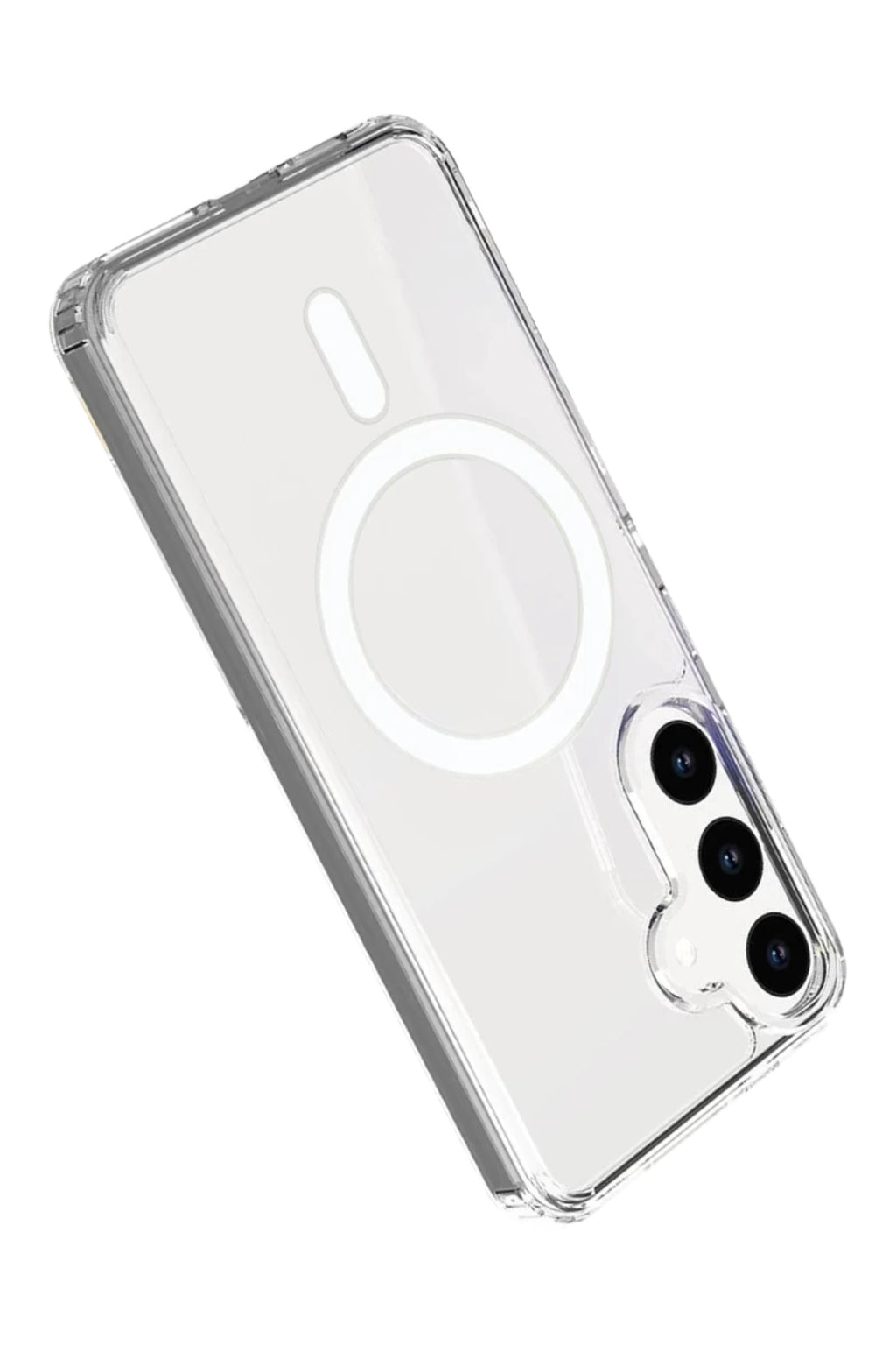 Samsung Galaxy S26 Uyumlu Magneticsafe Şeffaf Silikon - Şeffaf
