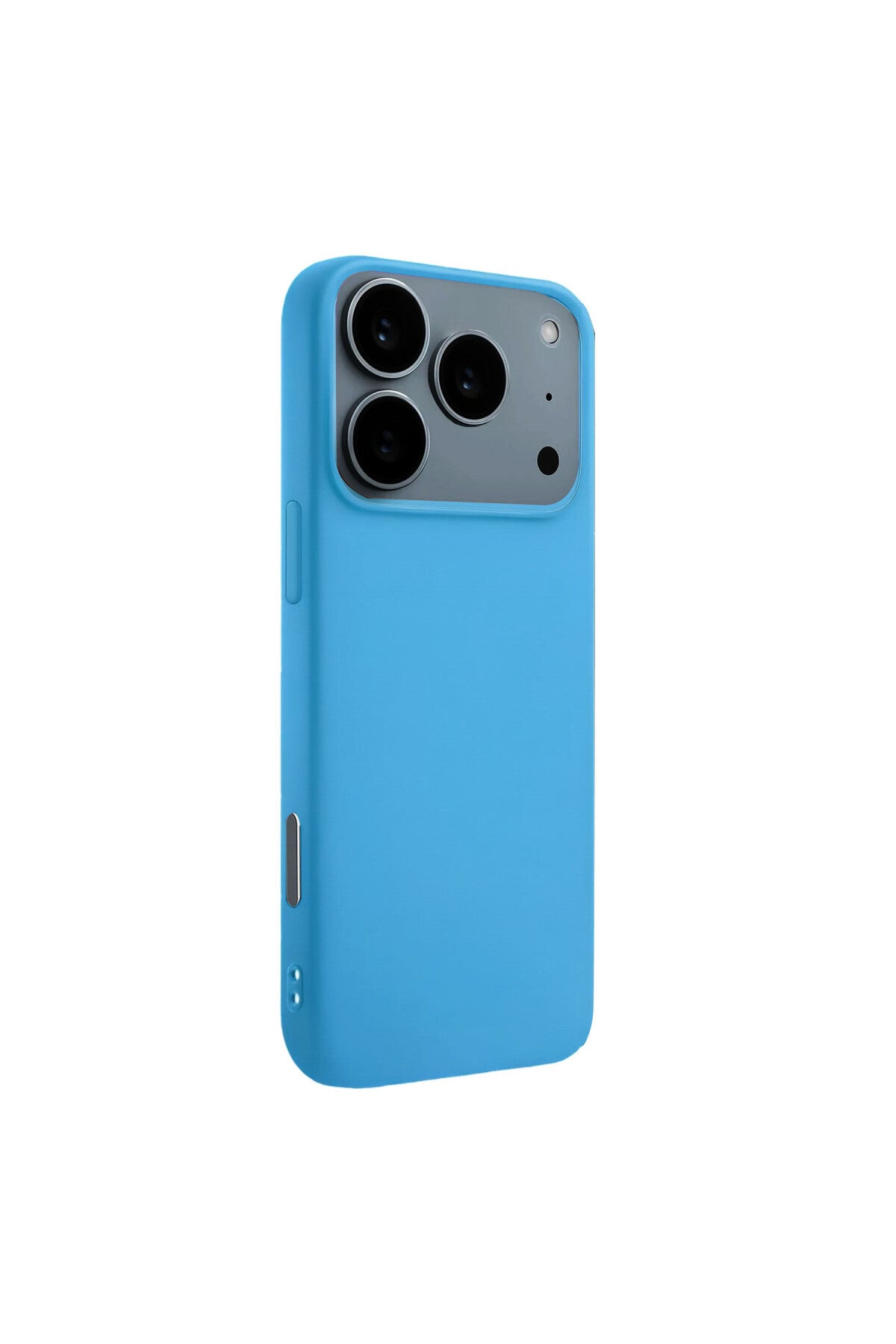 Apple iPhone 17 Pro Max Uyumlu Nano içi Kadife Silikon - Mavi
