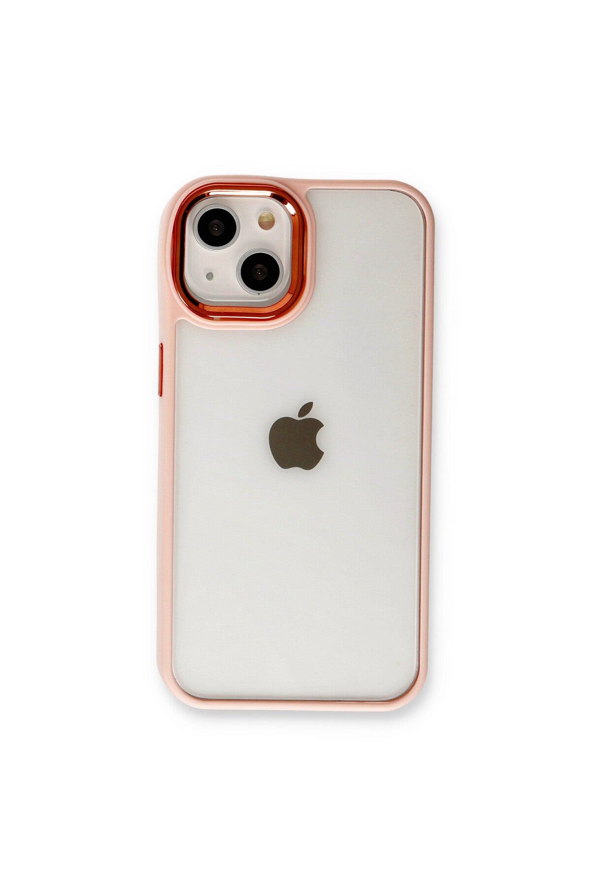 Apple iPhone 14 Plus Uyumlu Kılıf Dora Kapak - Pudra