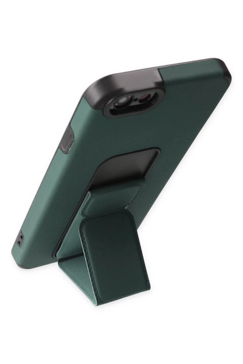 Apple iPhone 6 Uyumlu Kılıf Mega Standlı Silikon - Yeşil