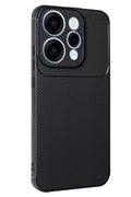 Oppo Reno 15 Uyumlu Auto Focus Karbon Kapak - Siyah