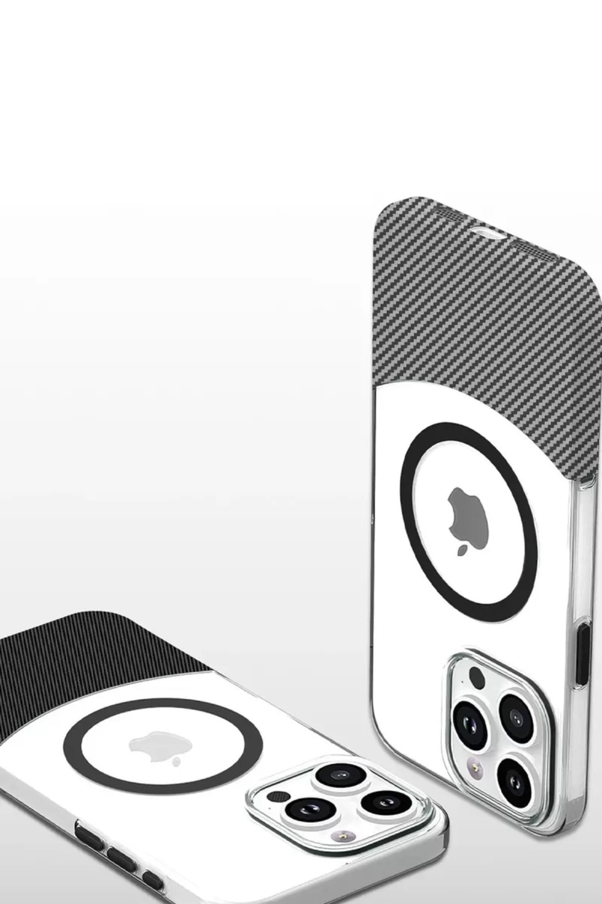 Joko Apple iPhone 16 Pro Uyumlu Carbon Puzzle Magsafe Kapak - Desert