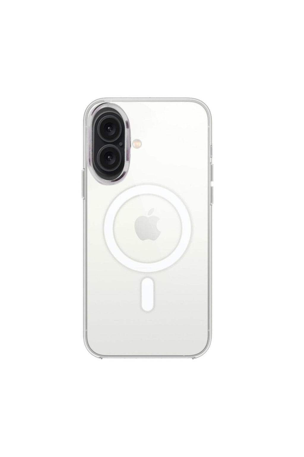 Apple iPhone 16 Plus Uyumlu Kılıf Pc Real Magsafe Kapak - Şeffaf