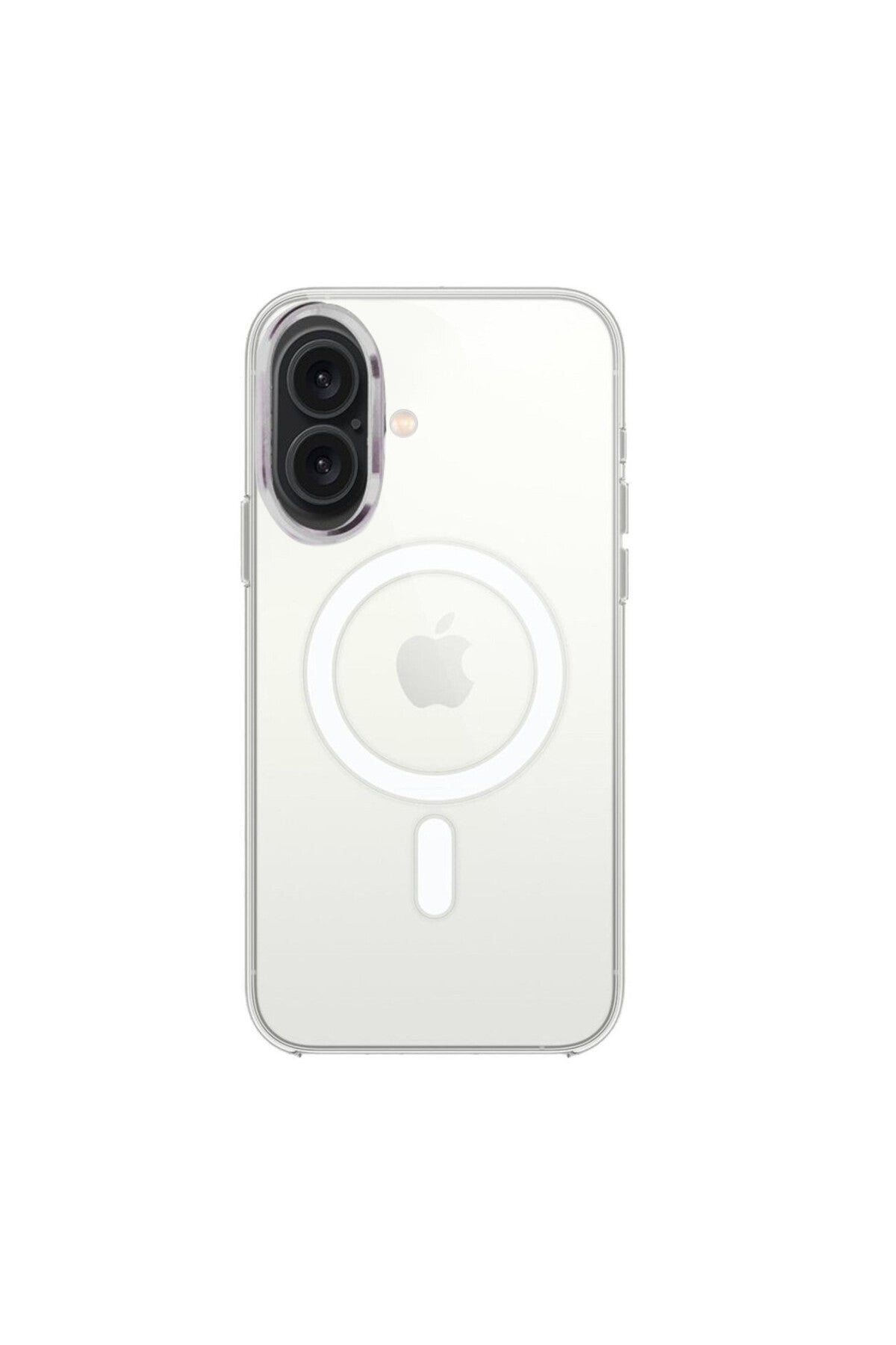 Apple iPhone 16 Plus Uyumlu Kılıf Pc Real Magsafe Kapak - Şeffaf