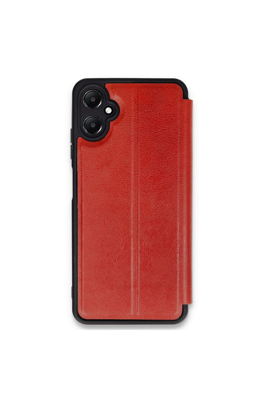 Samsung Galaxy A05 Uyumlu Kılıf Flip Cover - Kırmızı