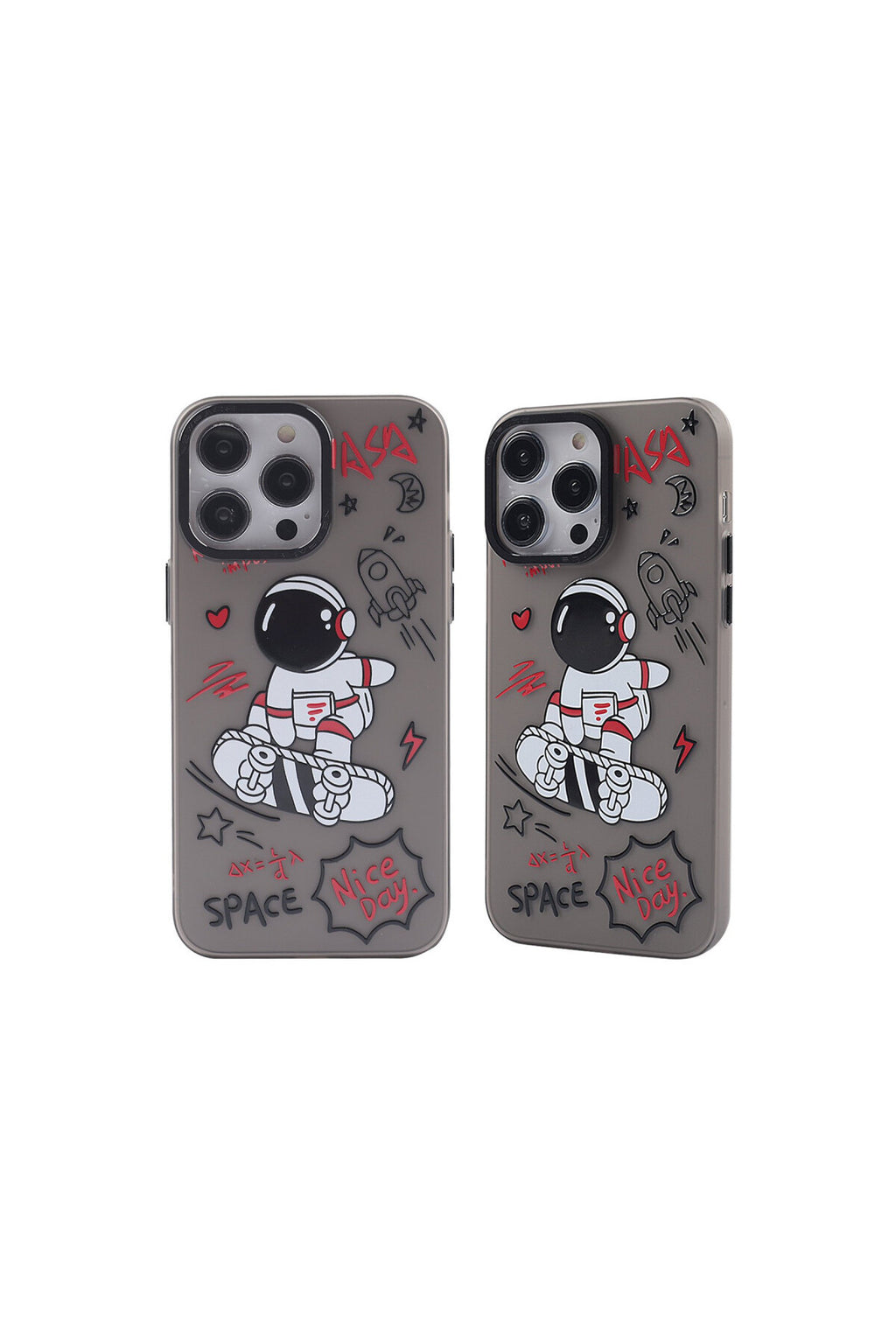 Apple iPhone 14 Pro Max Uyumlu Kılıf Prada Desenli Kapak - Prada Siyah - 1