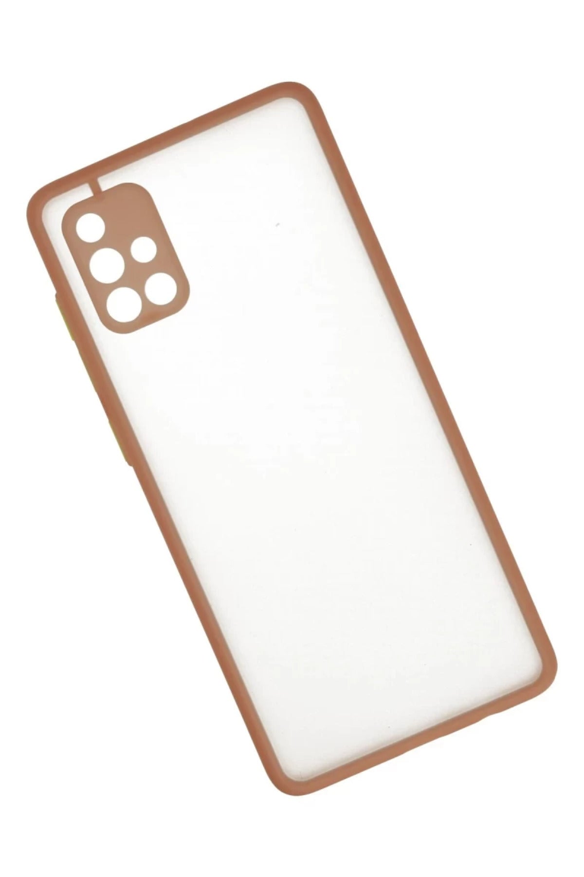 Samsung Galaxy A71 Uyumlu Kılıf Montreal Silikon Kapak - Pembe