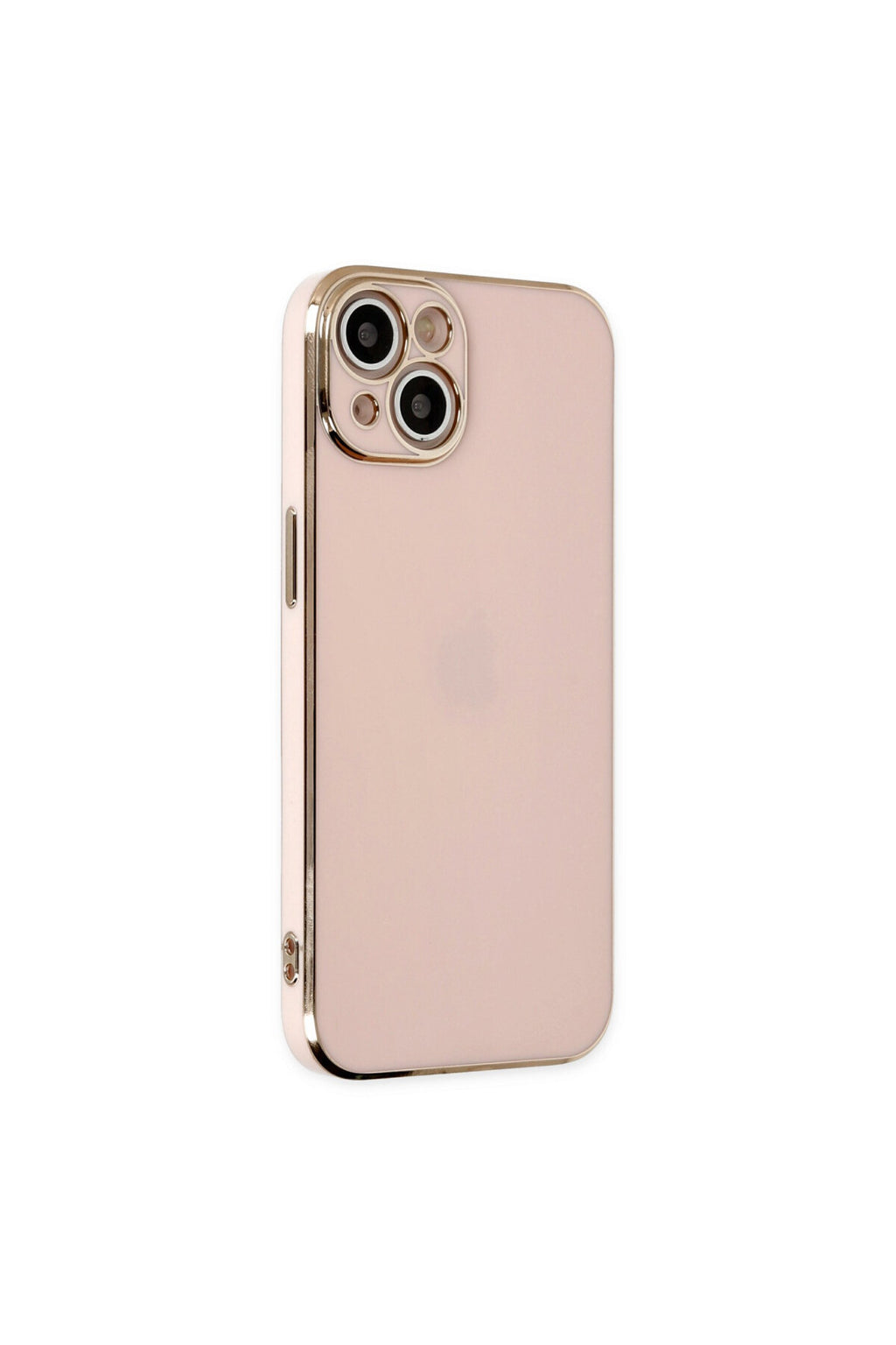 Apple iPhone 14 Uyumlu Kılıf Volet Silikon - Pembe