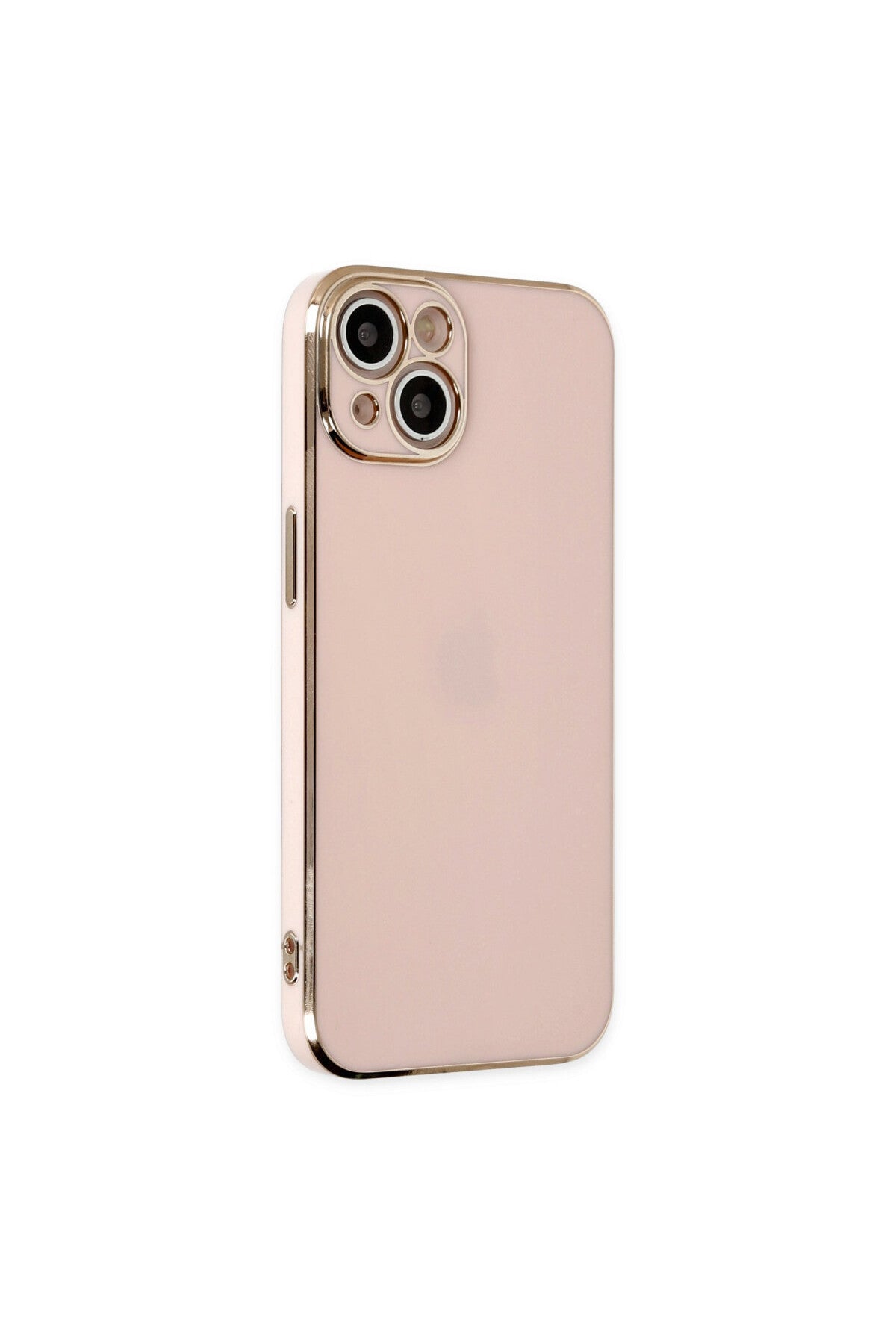 Apple iPhone 14 Uyumlu Kılıf Volet Silikon - Pembe