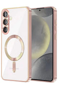 Samsung Galaxy A37 5G Uyumlu Kross Magneticsafe Kapak - Rose