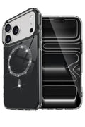 Apple iPhone 17 Pro Max Uyumlu Live Diamond Magsafe Kapak - Siyah
