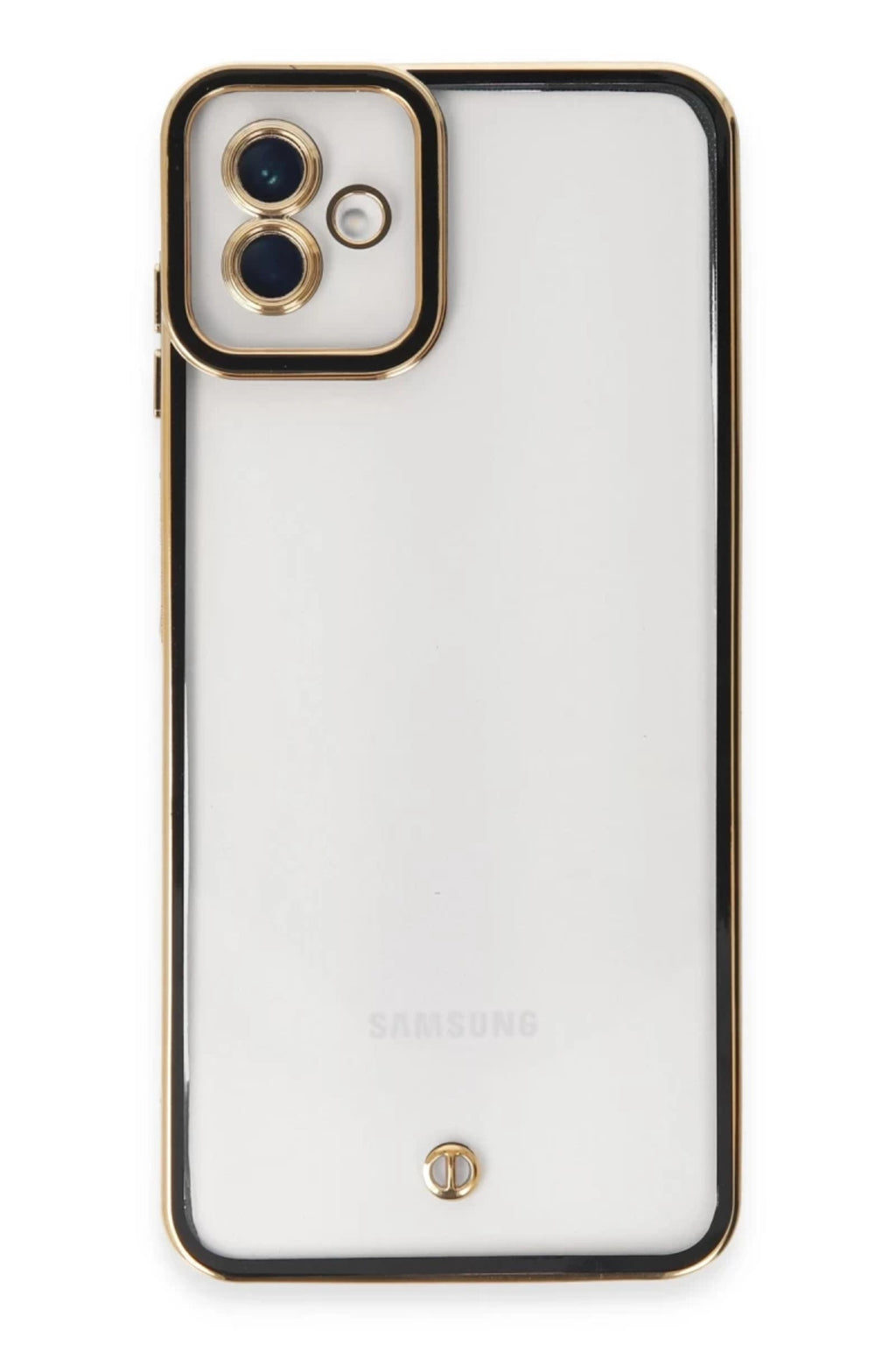 Samsung Galaxy A04 Uyumlu Kılıf Liva Lens Silikon - Siyah