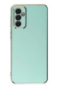 Samsung Galaxy A04S Uyumlu Kılıf Volet Silikon - Açık Yeşil